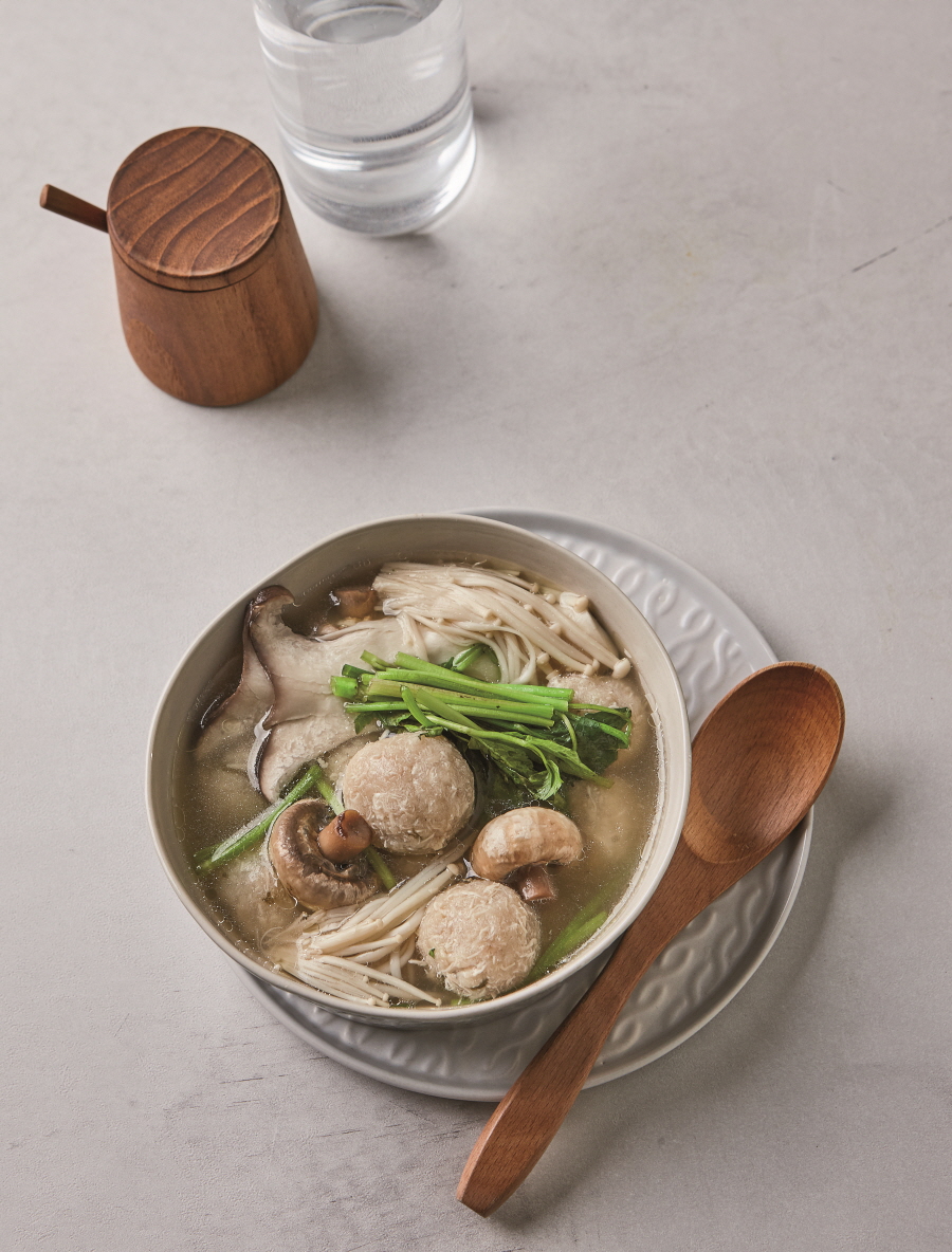 버섯초계탕