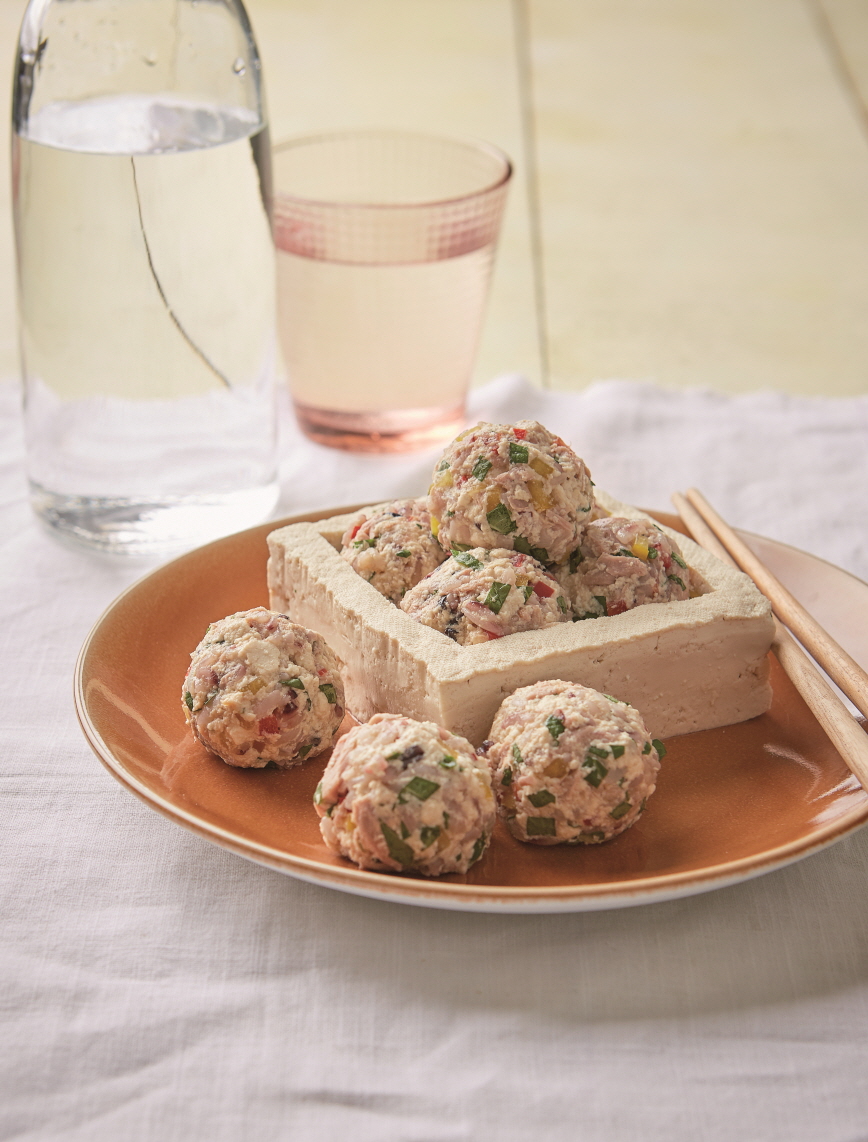 참치두부 주먹밥