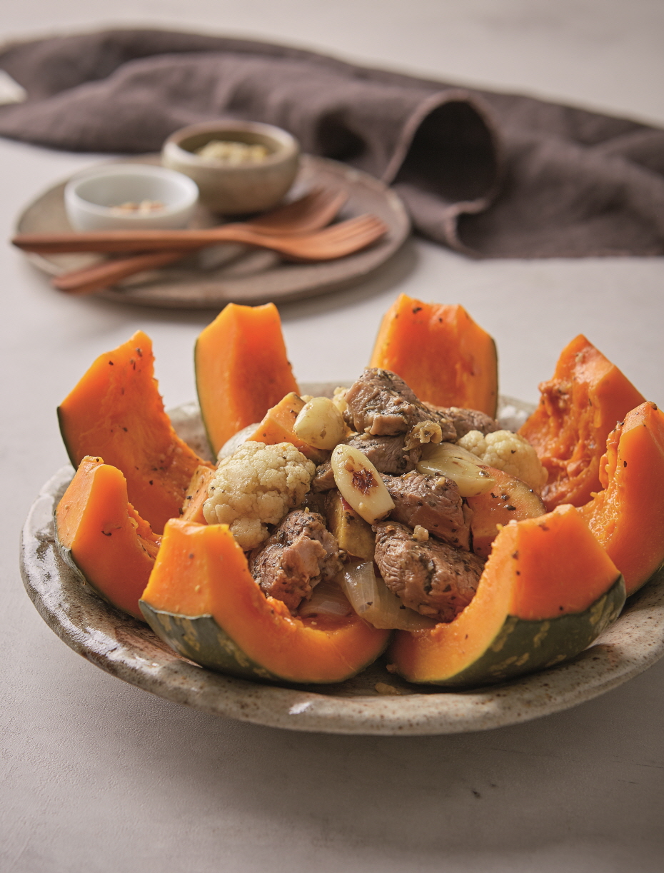 단호박 양고기볶음