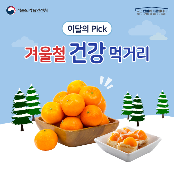 이달의 Pick! 겨울철 건강 먹거리