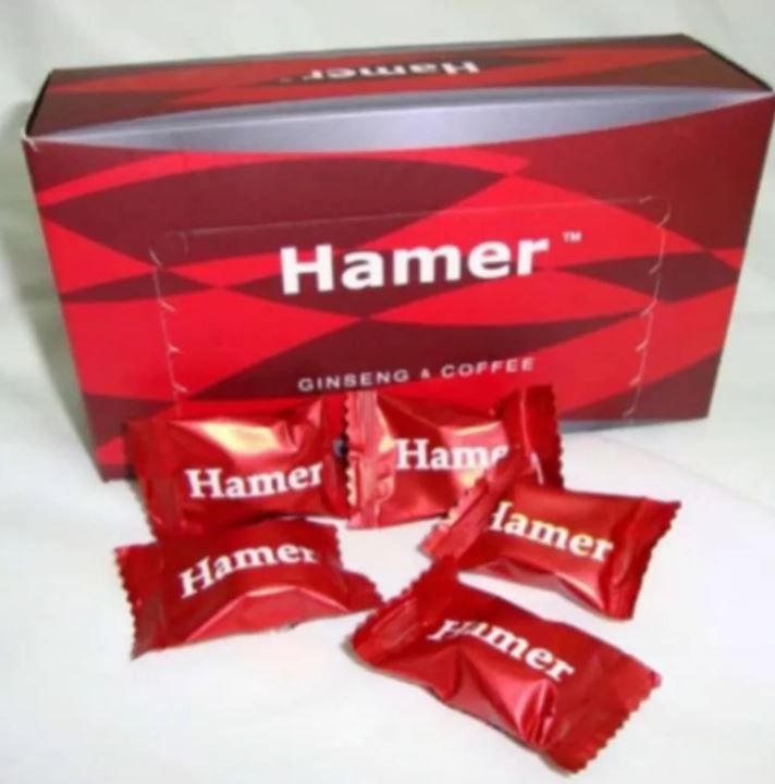 위해식품정보 제품 이미지(Hamer Ginseng & Coffee Candy)