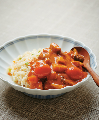 [레시피] '토마토카레 채소볶음밥' 만들기