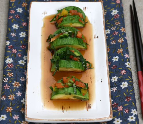 [레시피] '깻잎애호박찜' 만들기