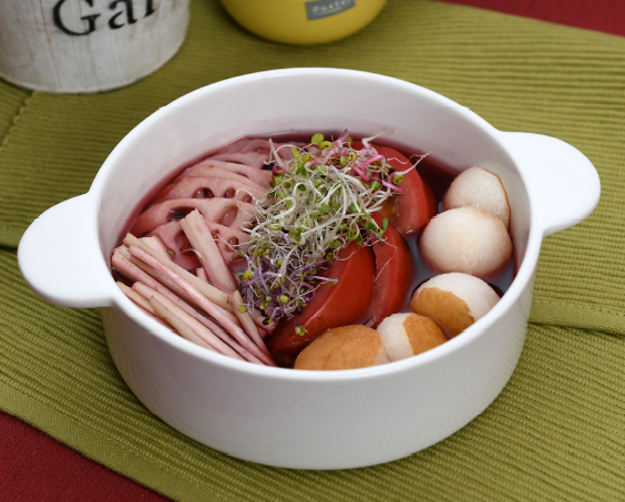 [레시피] '먹물소스를 곁들인 토마토피클' 만들기